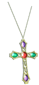Gif animé bijoux croix